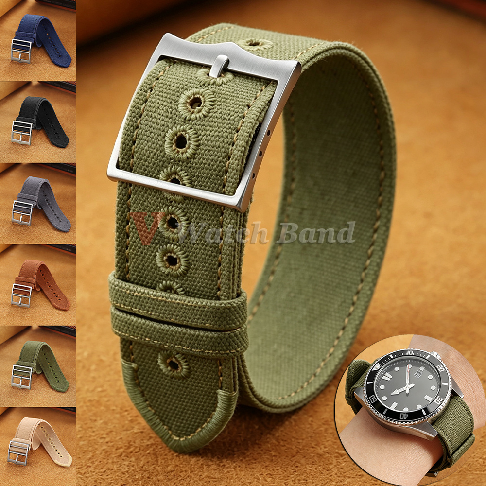 Nato Strap Nylon - High Quality Fabric Watchband 20mm 22mm