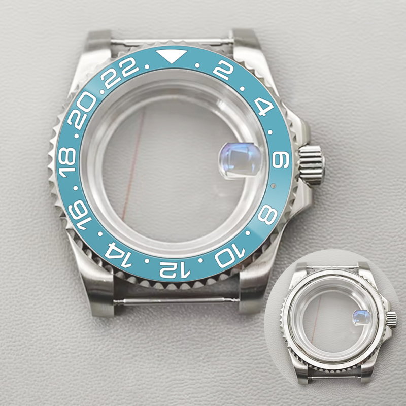 Mod Silver SUB Watch Case Tran - Seiko Watch 5 Sports recension och pris