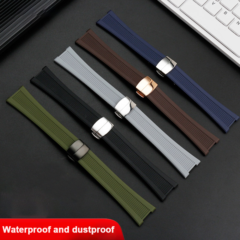 Silicone Rubber Watch strap+co - Patek Philippe Watch Nautilus recension och pris