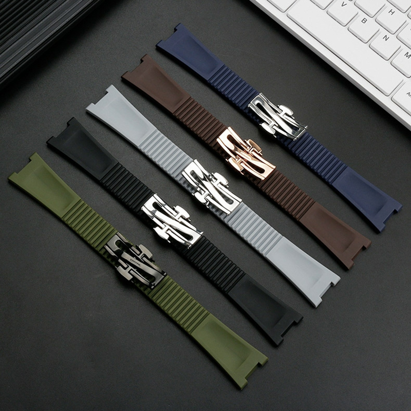 Silicone Rubber Watch strap+co - Patek Philippe Watch Nautilus recension och pris