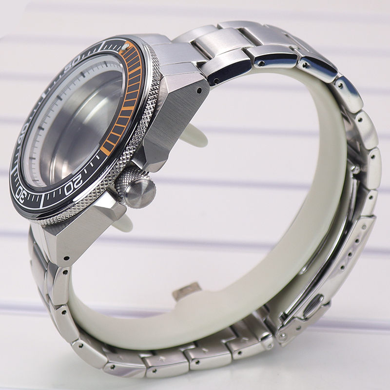 43.8mm Silver Modified Samurai - Seiko Watch 5 Sports recension och pris