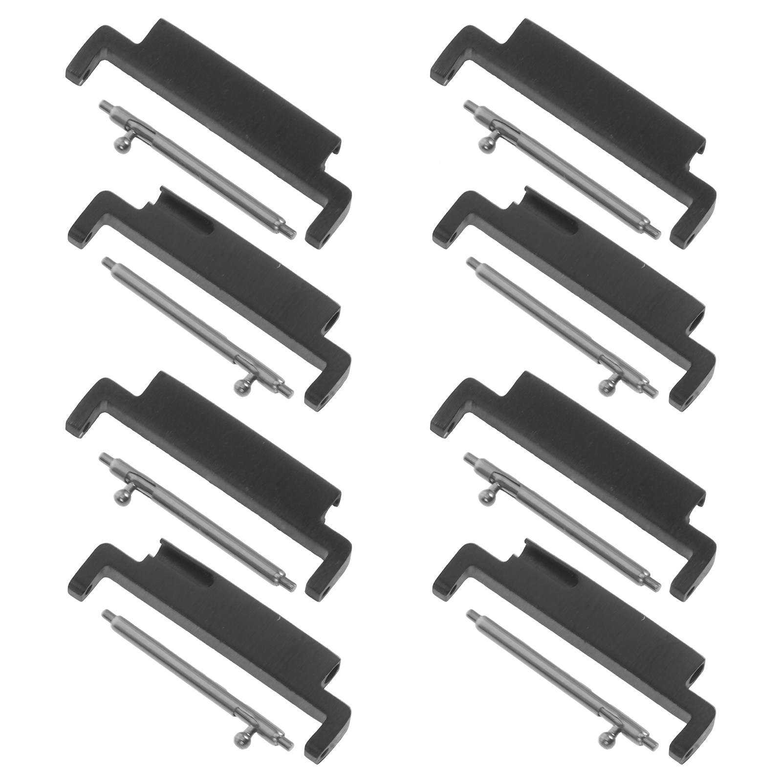 8Sets Watch Band Adapter Stain - Strap Change Adapter recension och pris