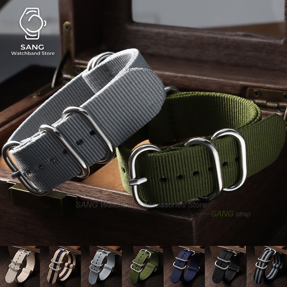 18mm 20mm 22mm 24mm Army Sport - Nato Strap Nylon recension och pris