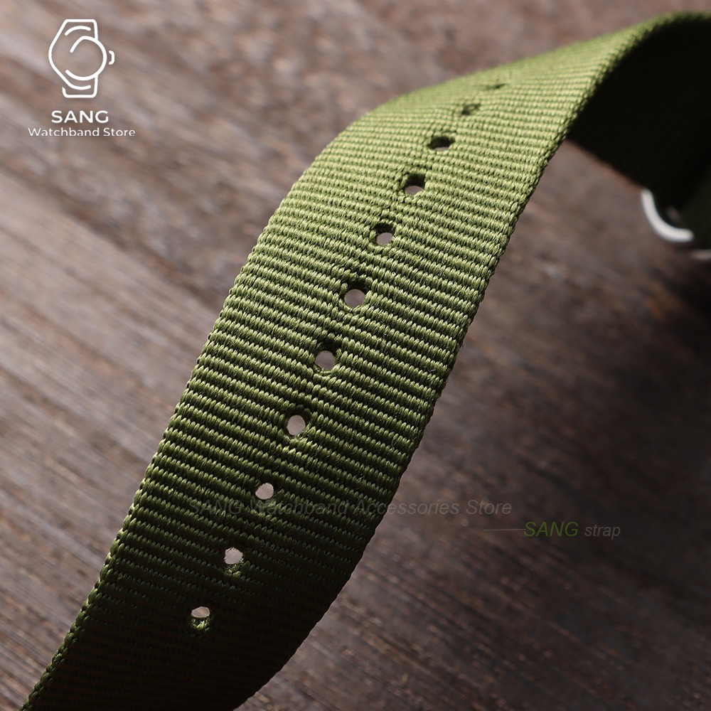 18mm 20mm 22mm 24mm Army Sport - Nato Strap Nylon recension och pris