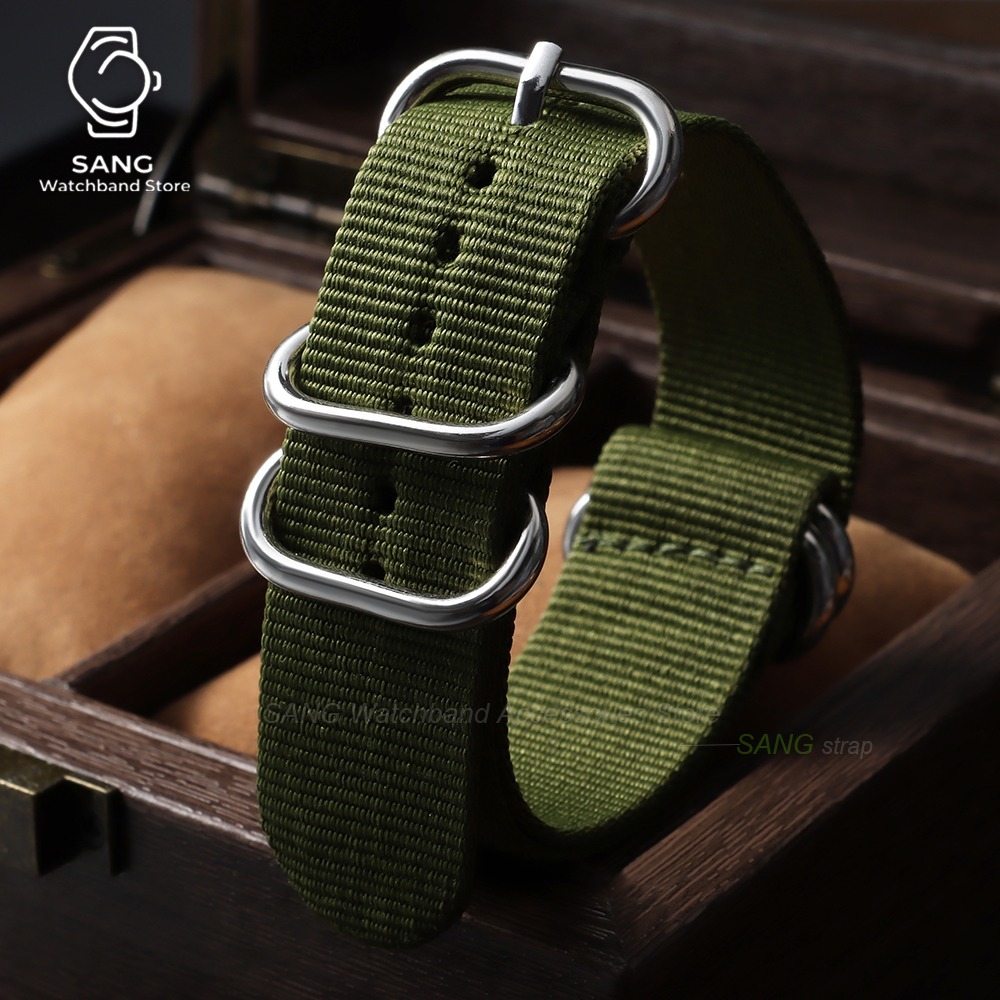 18mm 20mm 22mm 24mm Army Sport - Nato Strap Nylon recension och pris