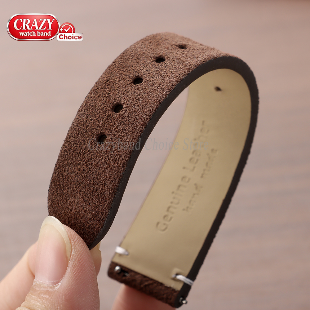 20mm 22mm Suede Leather Watch  - Suede Strap Watch recension och pris