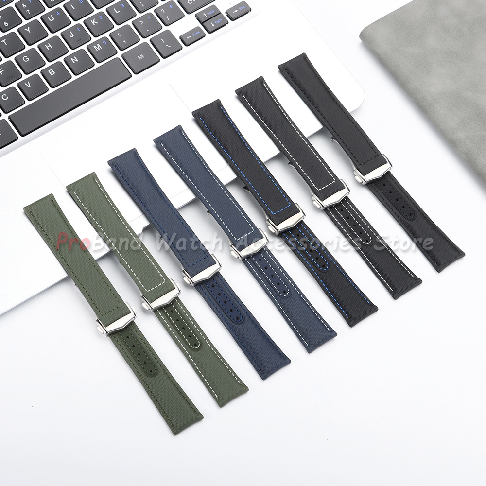 Canvas Nylon Watchband 20mm 21 - Omega Watch Seamaster recension och pris
