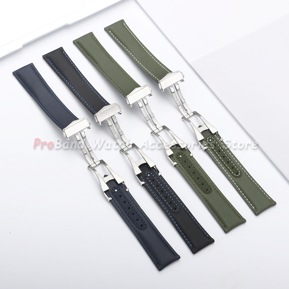 Canvas Nylon Watchband 20mm 21 - Omega Watch Seamaster recension och pris