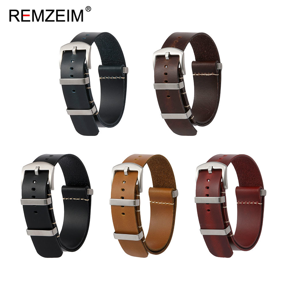 18mm 20mm 22mm 24mm Men Calfsk - Suede Strap Watch recension och pris