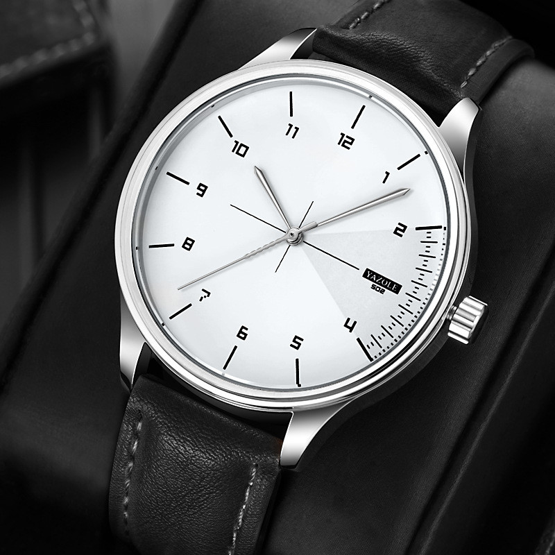 YAZOLE Men Watch Business Casu - Leather Watch Band Men recension och pris