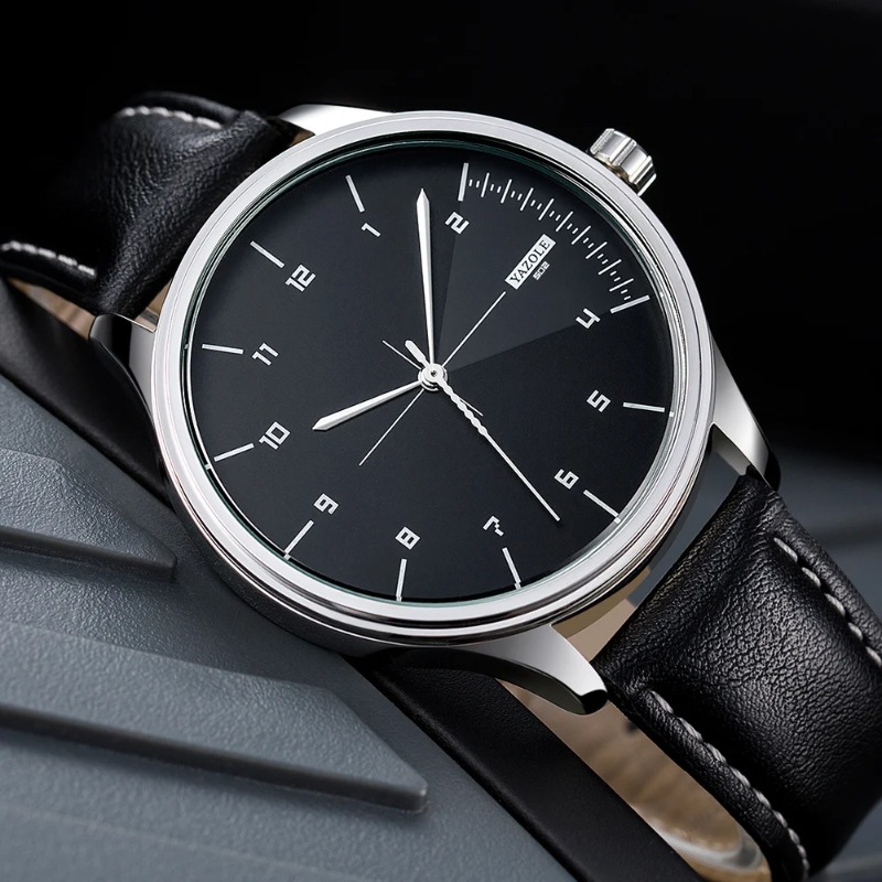 YAZOLE Men Watch Business Casu - Leather Watch Band Men recension och pris