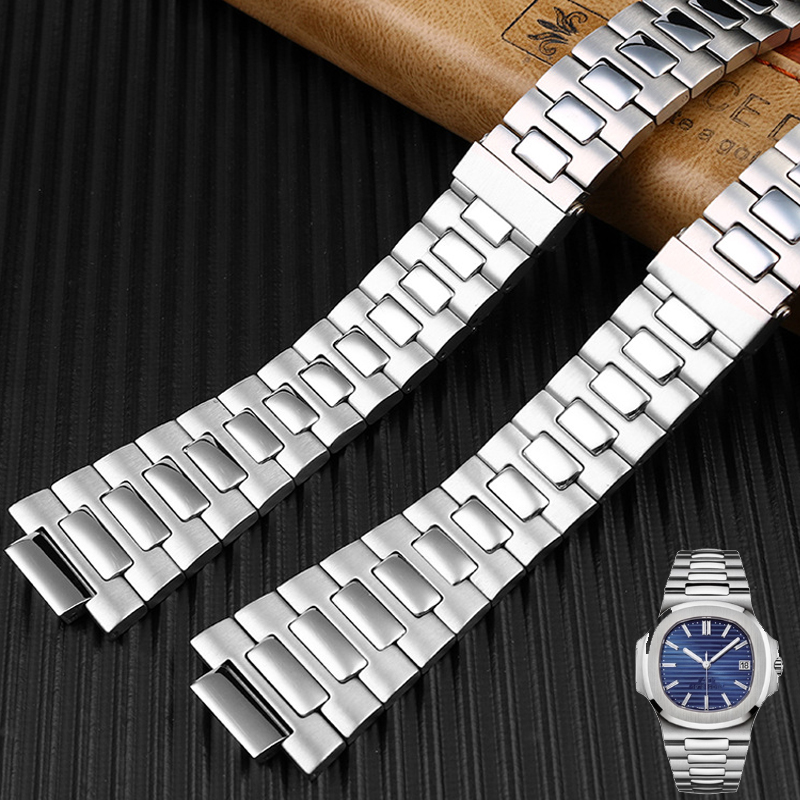 Convex Silver Stainless Steel  - Patek Philippe Watch Nautilus recension och pris