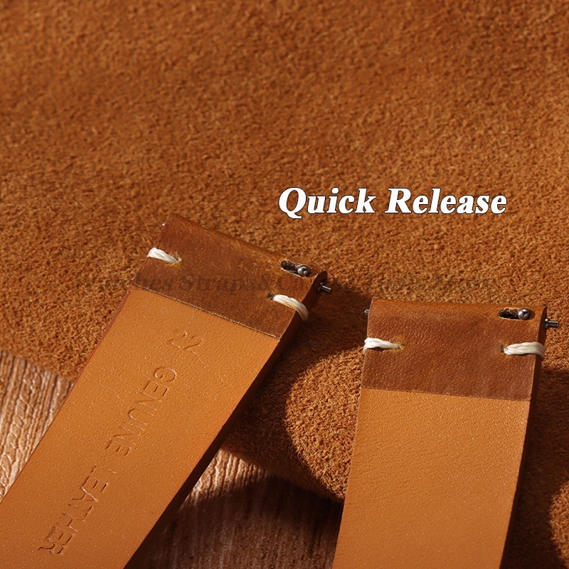 Handmade Retro Oil Wax Genuine - Suede Strap Watch recension och pris